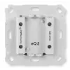 Bezvadu sienas spiedpogas slēdzis Homematic IP HmIP-BPS, balts, IP20, 71×71×43 mm