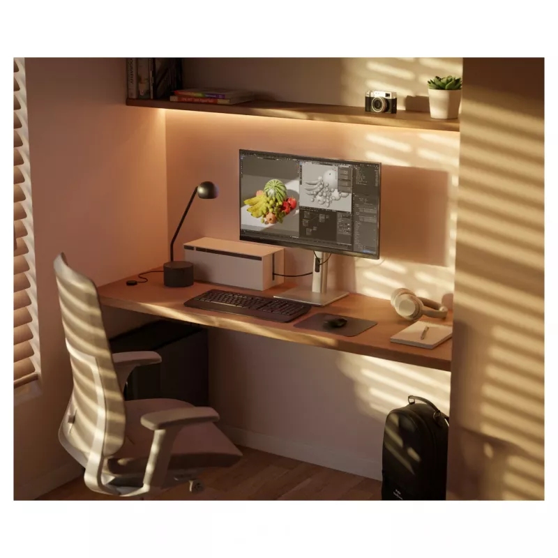 JAPANNEXT JN-IPS275K-HSPC9 27 collu 5K IPS monitors – HDMI/DP, USB hubs, iebūvēti skaļruņi