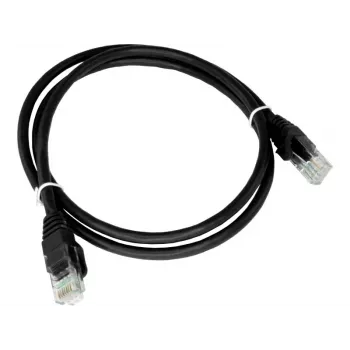 AVIZIO KKU6CZA0.5 tīkla kabelis melns 0.5 m Cat6 U/UTP