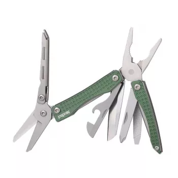Multirīks Nextool NE20050 10-in-1 kompakts, zaļš, 10 rīki, 83 g, salocīts 6,8 cm