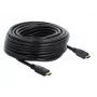 HDMI kabelis DeLOCK 85286 20m Type A vīriešu-vīriešu melns