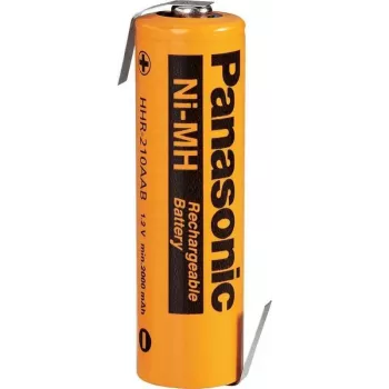 Panasonic HHR-210AAB3B-1Z uzlādējams NiMH akumulators, 1.2V 2000mAh, Sub-C izmērs