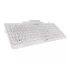 Tastatūra CHERRY KC 1000 SC vadu, ar viedkartes lasītāju, gaiši pelēka, USB, QWERTY UK