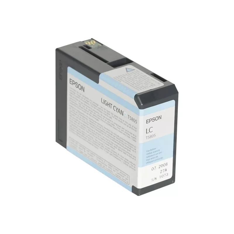 Epson T580500 oriģinālā gaiši ciāna pigmenta tinte, 80 ml