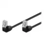 Tīkla kabelis Goobay 96077 Melns 0.5m Cat5e F/UTP
