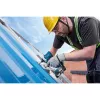 Bezvada triecienuzgriežņu atslēga Bosch GDR 18V-215 ar 2x 4,0 Ah akumulatoriem