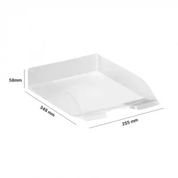 AD Class LETTER TRAY Basic caurspīdīgs