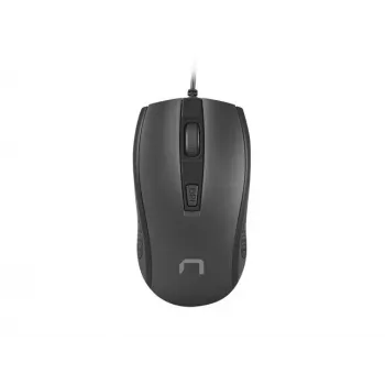 Natec Optical Mouse HOOPOE 2 1600 DPI, USB, Melna