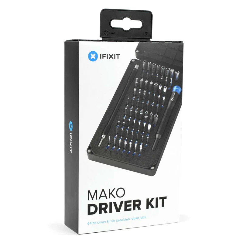 iFixit EU145299 skrūvgrieža uzgaļu komplekts 64 gab.