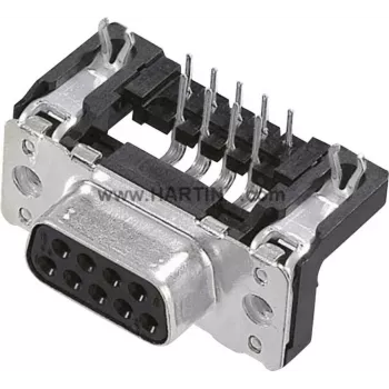 Harting 09 66 452 6611 Melns
