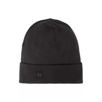 Buff Heavyweight Merino vilnas cepure Loose Winter Cap - Melna