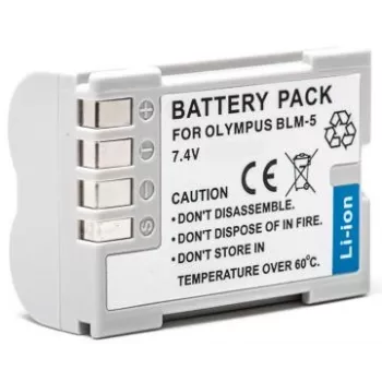 Papildu akumulators extra digital PS-BLM5 7,2V 1200mAh kamerām un pārnēsājamām ierīcēm