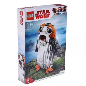 LEGO būvējama figūra Star Wars Porg 75230 – kolekcionējams modelis ar kustīgām daļām