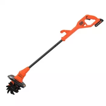 Black & Decker BETL1820L-QW elektriskais mini frēzētājs ar akumulatoru