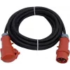 Pagarinātāja kabelis PSSO 10 m 16 A 5x2,5 mm² CEE, sarkans