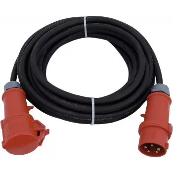 Pagarinātāja kabelis PSSO 10 m 16 A 5x2,5 mm² CEE, sarkans
