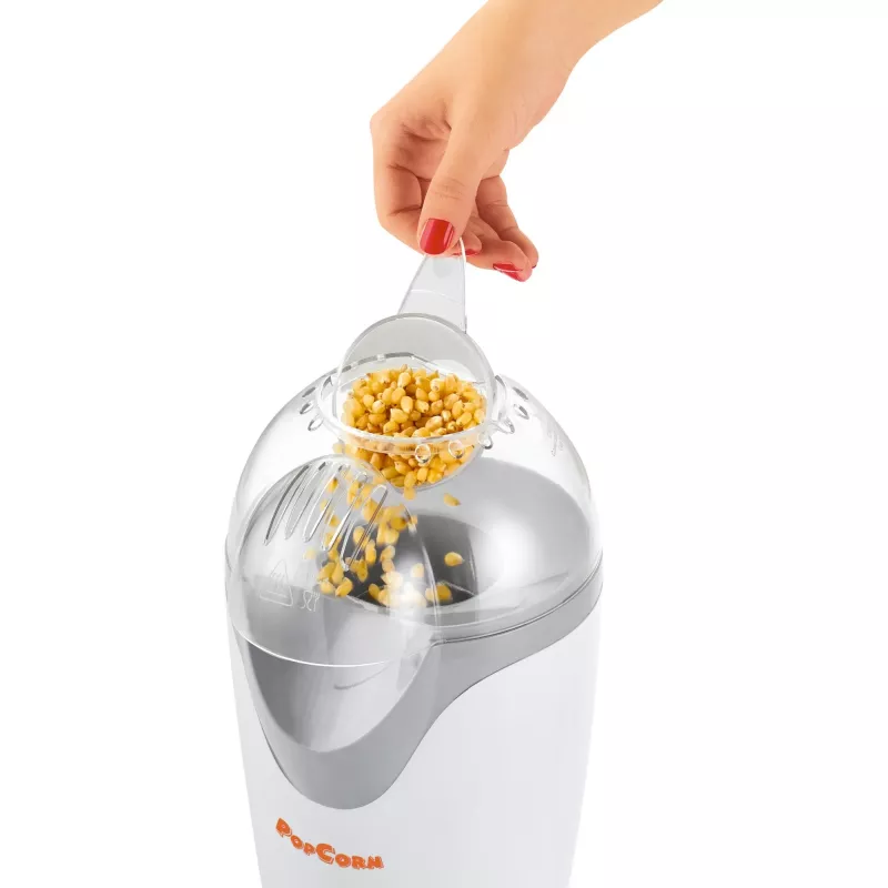 Clatronic PM 3635 1200W Balta Popkorna Mašīna (263335)