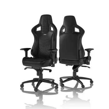 noblechairs EPIC īsta āda spēļu krēsls - Melns