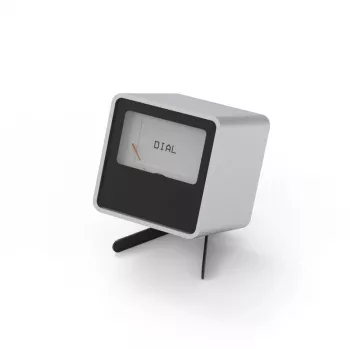 Streacom VU1-Dial Sudraba rotācijas kontrolieris USB Type-C — ventilatoru, RGB un audio vadībai
