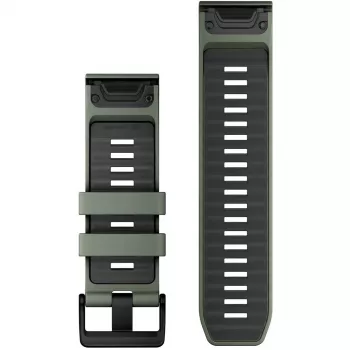 Garmin QuickFit 26 mm silikona siksniņa Graphite Green
