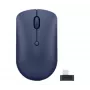 Bezvadu optiskā pele Lenovo 540 RF, ambidekstrāla, 2400 DPI, 2,4 GHz USB-C uztvērējs, zila