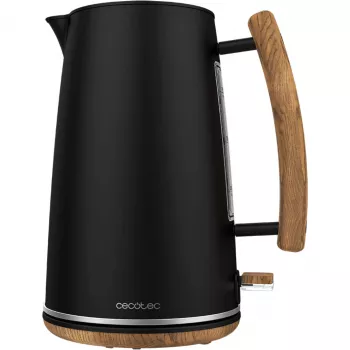 Cecotec ThermoSense 400 elektriskā tējkanna, 1,7 l, 3000 W, Black Woody