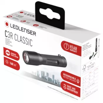 Rokas lukturītis Ledlenser 503153, LED 140 lm, alumīnija korpuss, IP54, 6 h darbība, 42 g, 102 mm