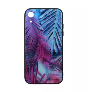 Stikla aizsargplēve Tellur Cover Glass print iPhone XR ar palmas rakstu