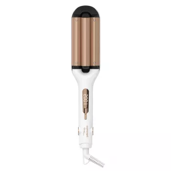Matu viļņotājs Concept GLAM Style KT2140 — 100 W, 120–200°C, 9 temperatūras līmeņi, 1,8 m grozāms vads, zelts