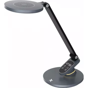 Galda lampa MAXCOM ML 5100 LED pelēka ar regulējamu spilgtumu