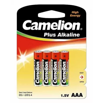 Vienreizējās lietošanas baterija Camelion LR03-BP4 AAA sārma