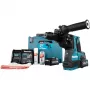 Makita HR004GM201 bezvadu rotācijas āmurs SDS-plus 2,9 J 2 akumulatori un lādētājs
