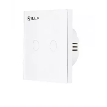 Tellur TLL331051 viedais pieskāriena gaismas slēdzis, balts
