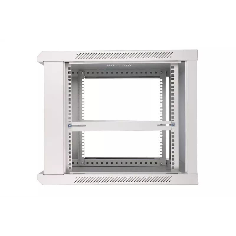 Extralink Rack skapis 9U 600x600 Pelēks pie sienas stiprināms