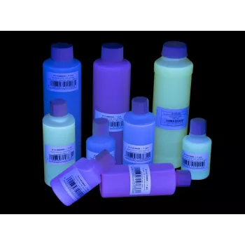Zīmoga spilventiņa tinte EUROLITE UV-aktīva caurspīdīgi sarkana 50 ml