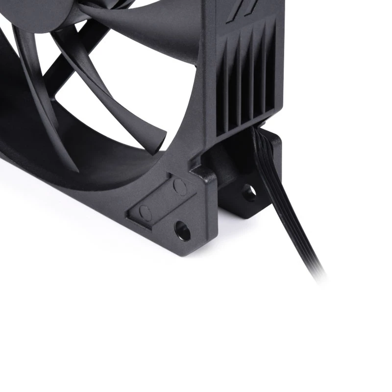 Alphacool Core 120 mm ventilators 3000 RPM 7.83 mmH2O dubultā lodīšu gultnis Melns 120x120x25 mm