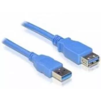 USB 3.0 A vīrieša-sieviete pagarinātājkabelis DeLOCK 82541 5m Zils