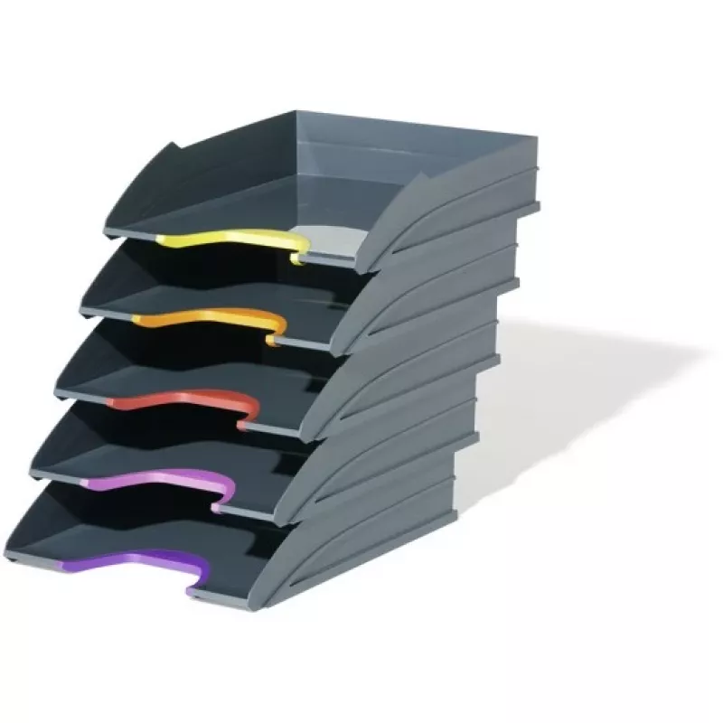 DURABLE VARICOLOR® TRAY SET A4 dokumentu paliktņu komplekts 770557