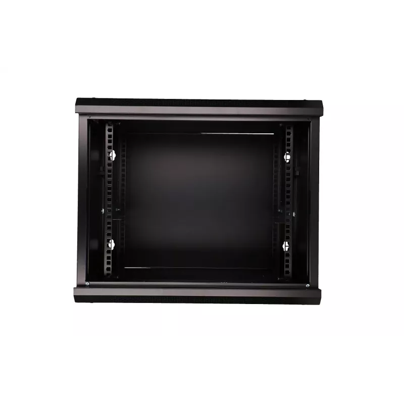 Pie sienas montējams skapis Extralink Rackmount 9U 600x450 Melns
