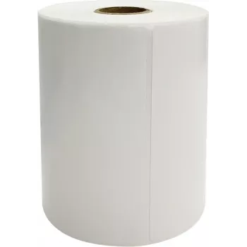 Renkforce Termopapīra etiķešu ruļļi 100 x 80 mm, balts, 500 gab., spēcīga līme, RF-5998016