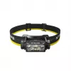 Galvaslampa Nitecore HC60 UHE ar 4000 mAh akumulatoru, 6-LED, ūdensizturīga, triecienizturīga, melna/dzeltena