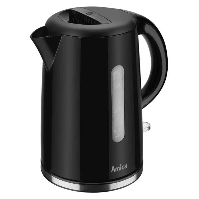 Amica KF1002 elektriskā tējkanna, 1,7 l, melna