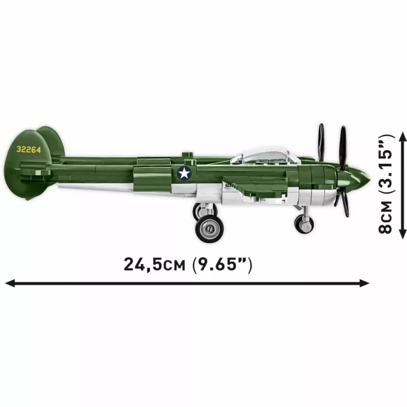 COBI Lockheed P-38 Lightning būvēšanas bloki