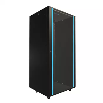 Extralink EX.14435 statīva skapis 37U Brīvi stāvošs Melns