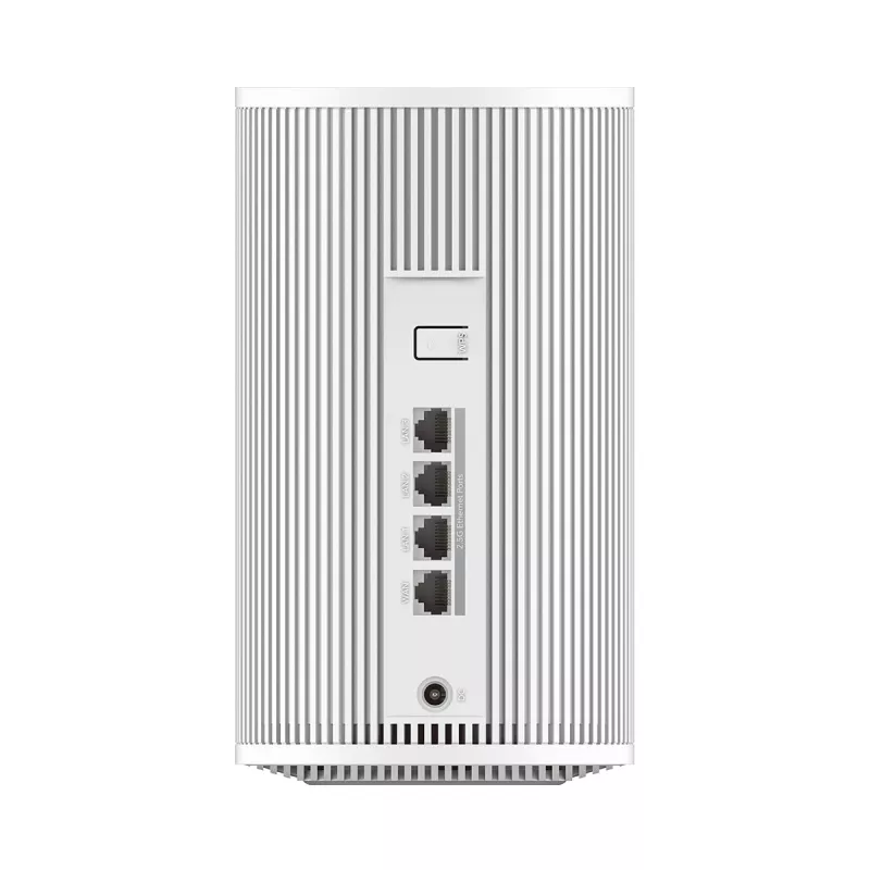 Cudy M11000 Tri-band (2.4 / 5 / 6 GHz) Wi‑Fi 7 maršrutētājs, 4x LAN, balts, 4 iekšējās antenas