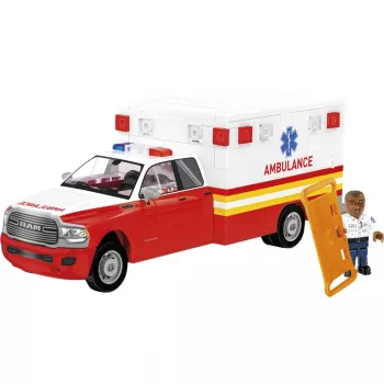 Konstruktors Cobi RAM 3500 Ambulance modelis 24609 būvbloķēšanas komplekts