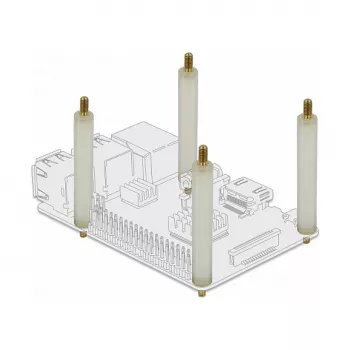 Montāžas komplekts DeLOCK 60238 Dabīgā plastmasa