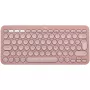Logitech Pebble Keys 2 K380S Tonal Rose Fra BT bezvadu tastatūra (920-011805)