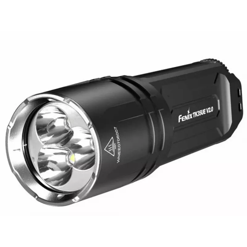 Fenix TK35UE V2.0 Melns Rokas LED Laternas Lukturis