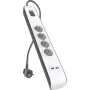Pagarinātājs Belkin 525J ar 4 Schuko kontaktligzdām un 2 USB-A portiem, 2 m kabelis